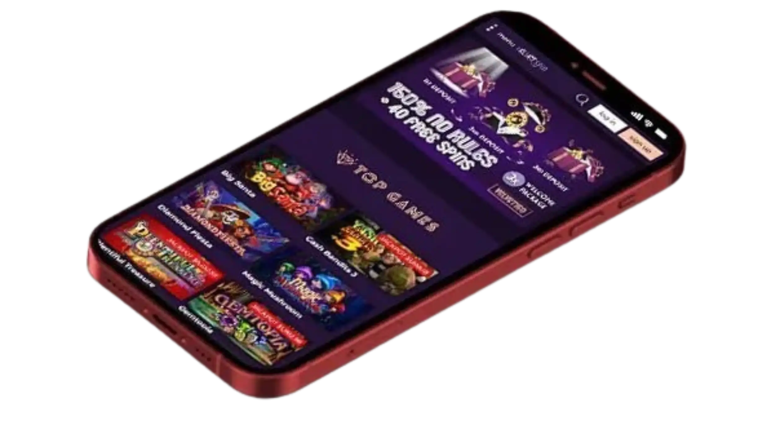 VelvetSpin Casino App Screenshot